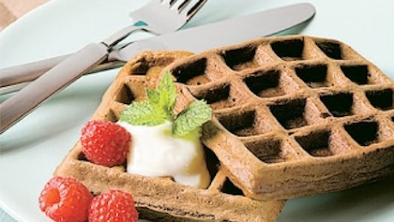 Chocolate Dessert Waffles